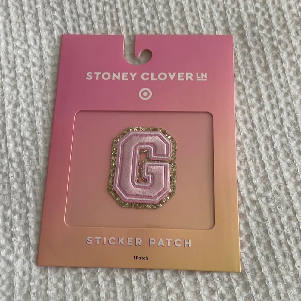 Stoney Clover Lane Letter G